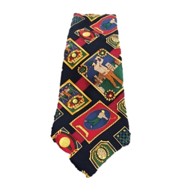 Tommy Hilfiger Other - TOMMY Hilfiger golf themed necktie.